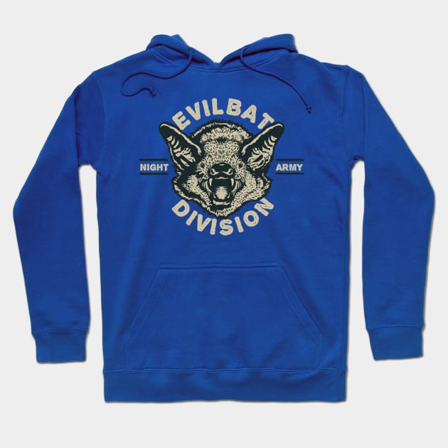 Evil Bat Division Hoodie by RadCoolguy